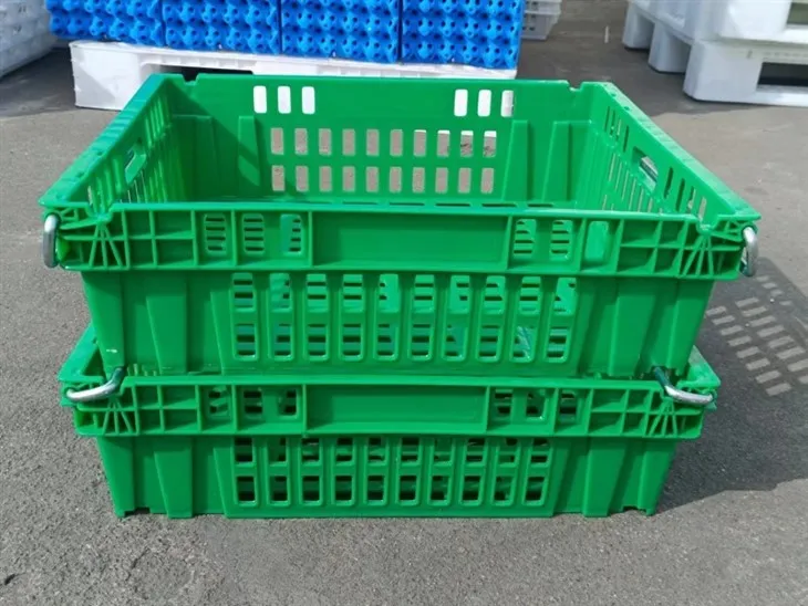 Vented Chill Meat And Poultry Plastic Crate